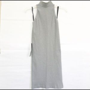 Halter Neck Sleeveless Glitter Dress